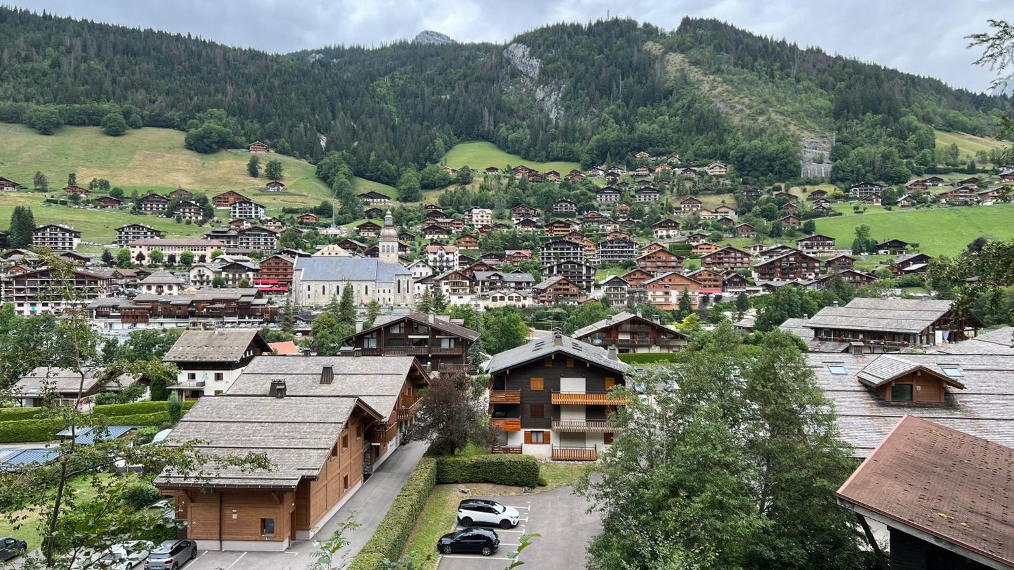 Appartement Cosy Face Aux Aravis Le Grand-Bornand Exterior photo