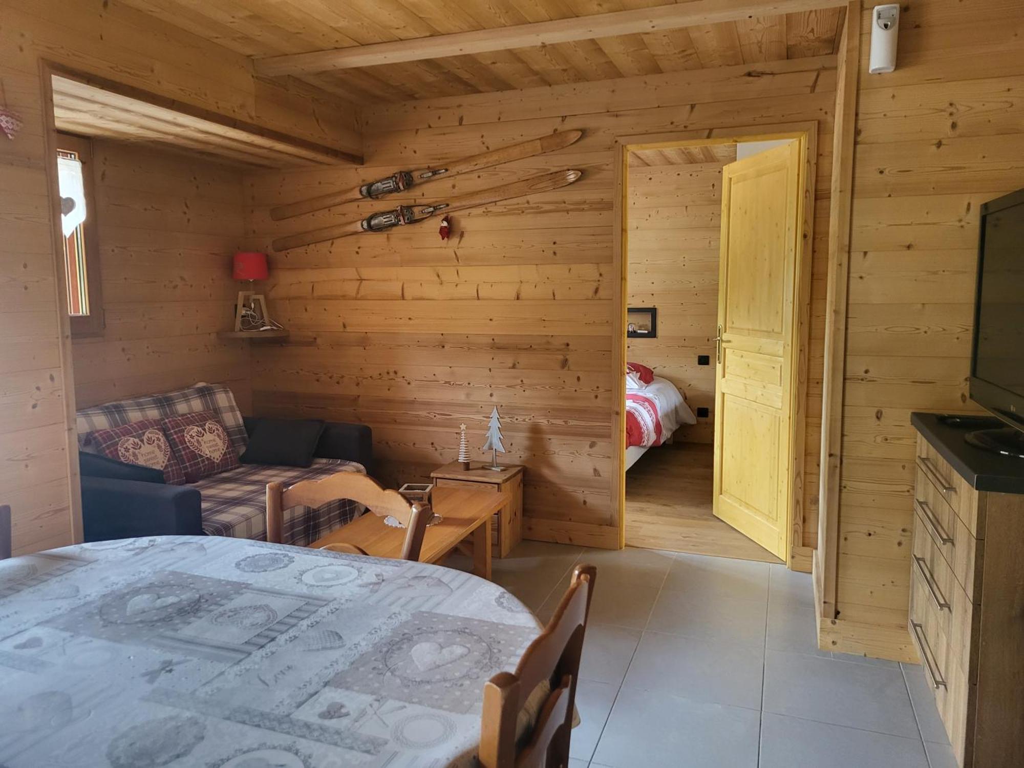 Appartement Cosy Face Aux Aravis Le Grand-Bornand Exterior photo